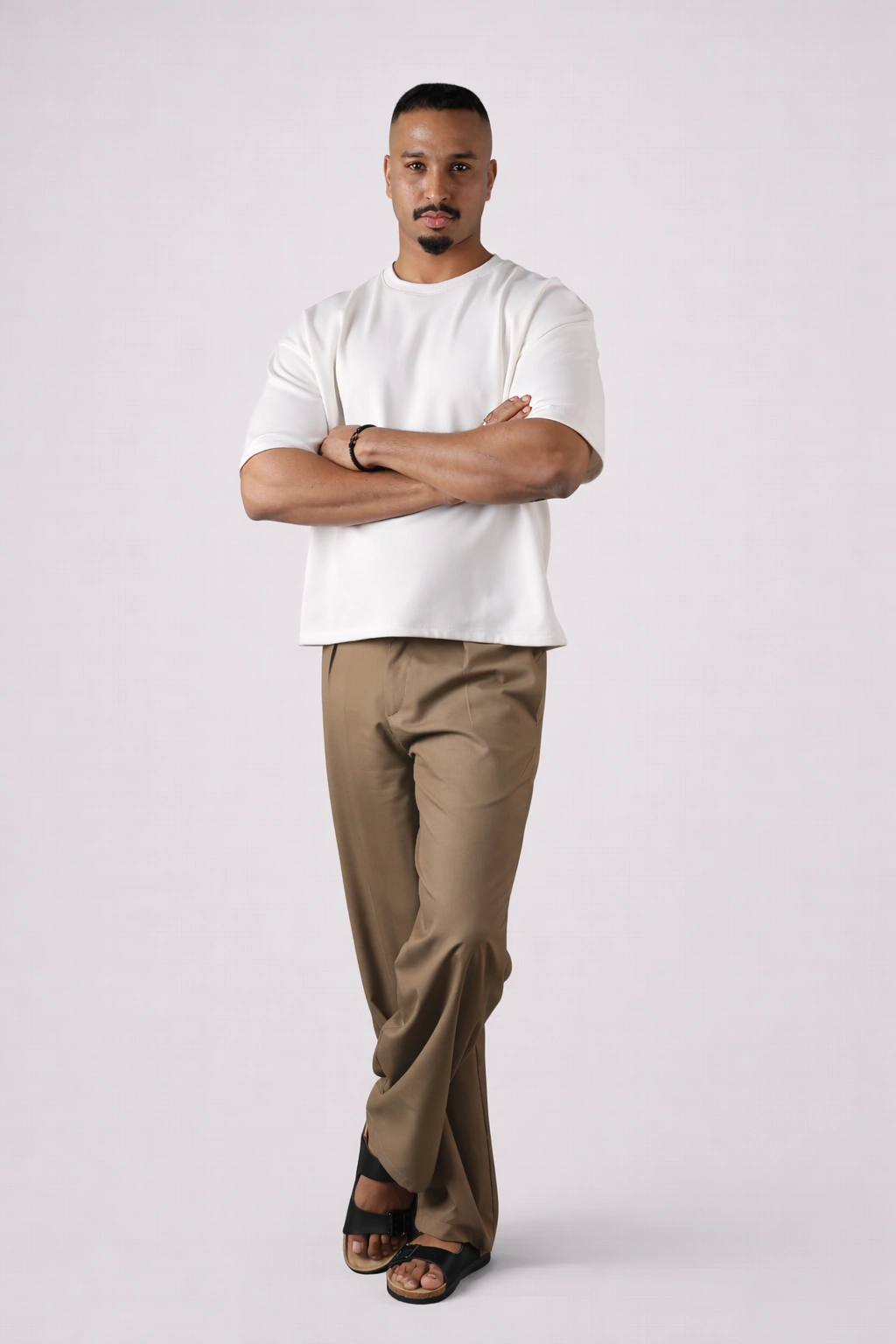 CLASSIC CASUAL WIDE LEG PANTS