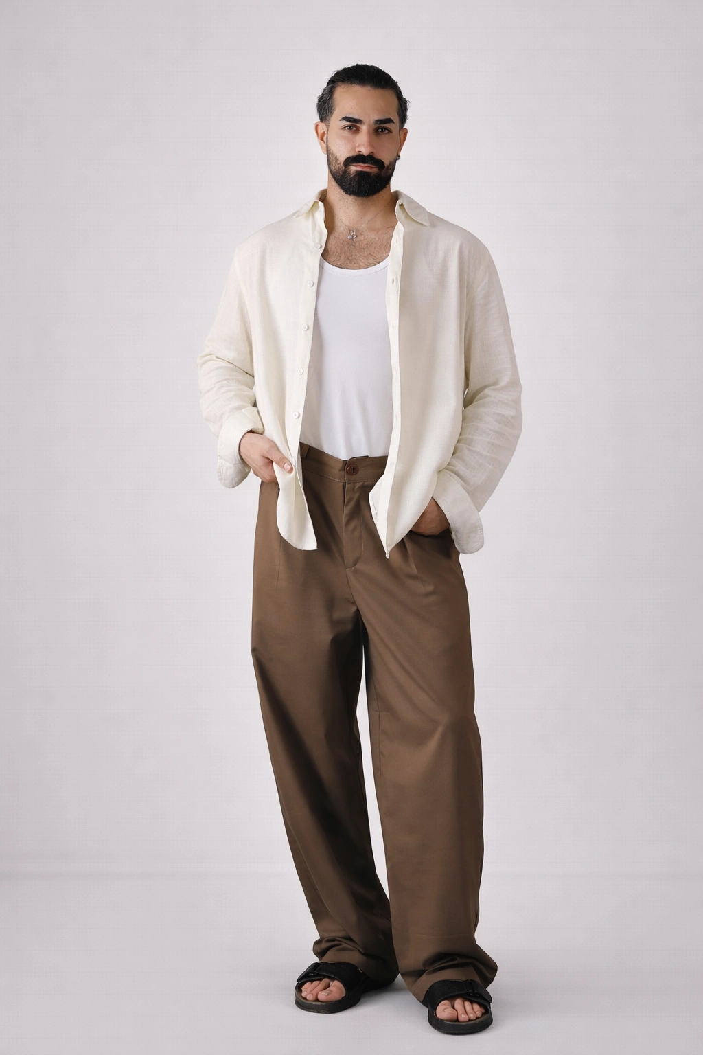 SHIRT LINEN LONG SLEEVE