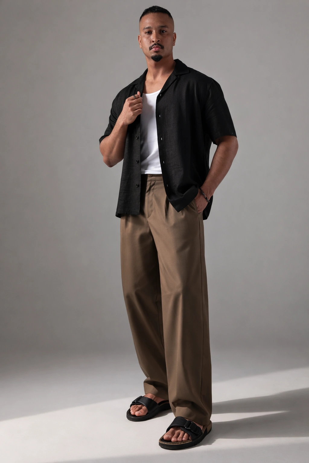 SHIRT LINEN SHORT SLEEVE