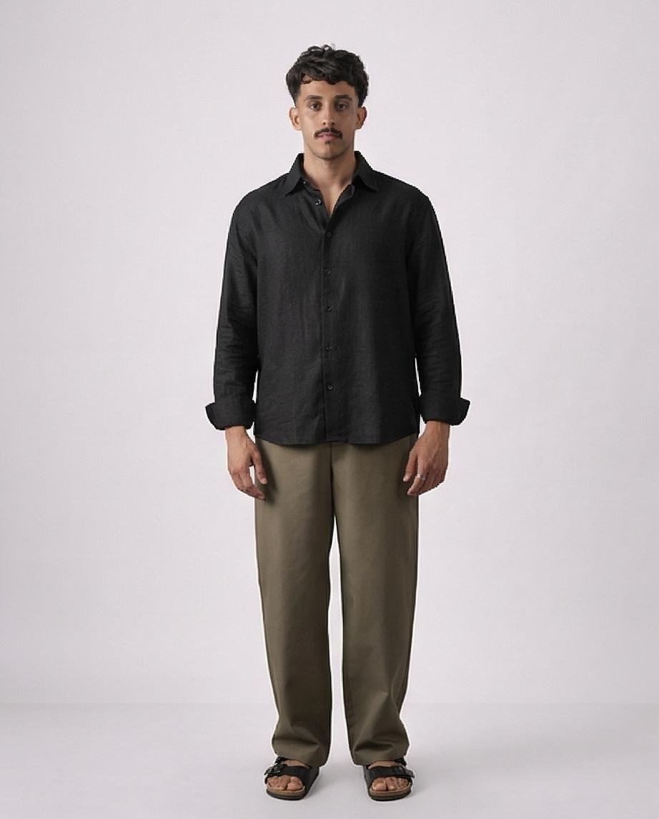 SHIRT LINEN LONG SLEEVE